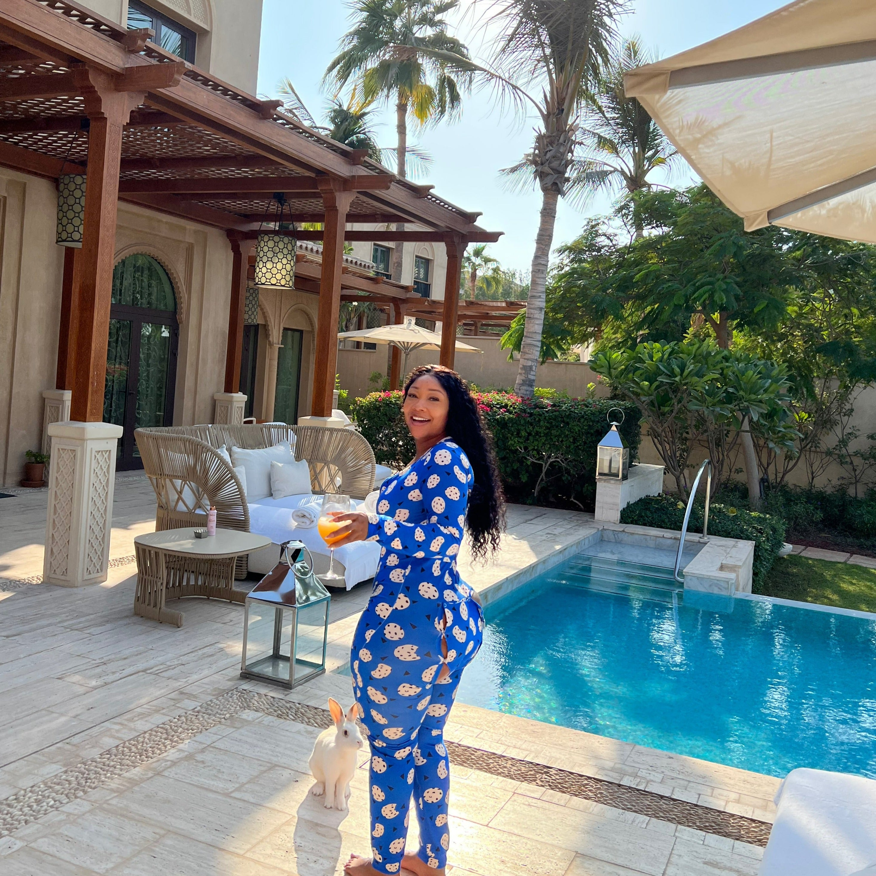Cookie Monster Long pants - We Stay Pretty