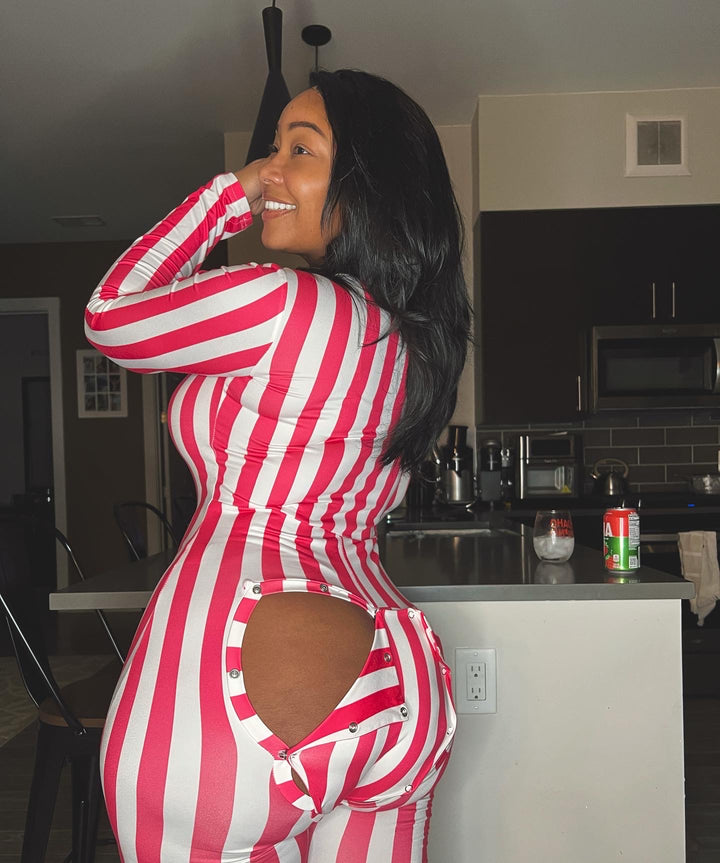 Pink Stripes Long pants - We Stay Pretty