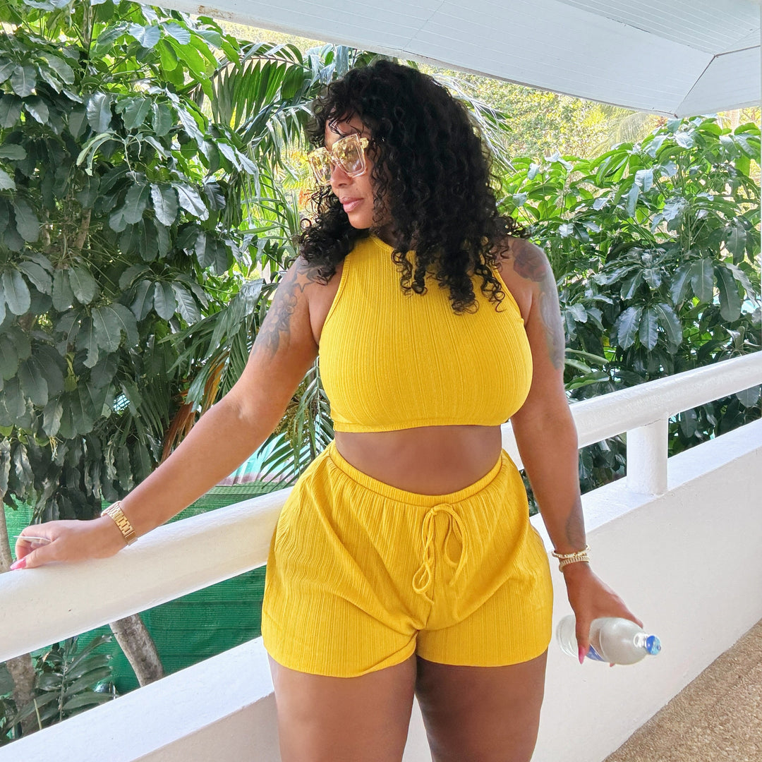 Body Bangin in Bangkok shorts set - We Stay Pretty