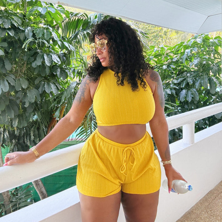 Body Bangin in Bangkok shorts set - We Stay Pretty