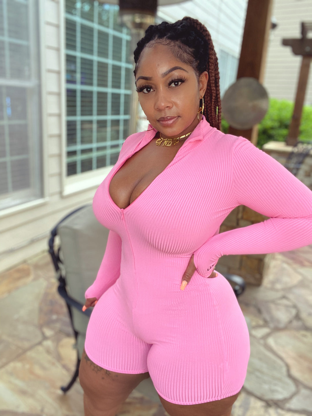 "Up All Night" Jumpsuit - We Stay Pretty