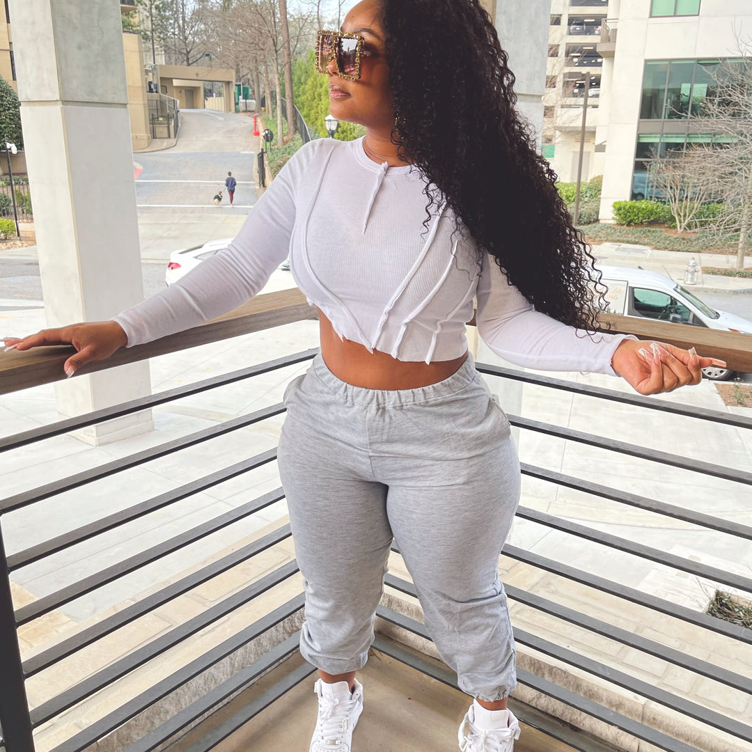 Stop looking at my butt sweats - We Stay Pretty