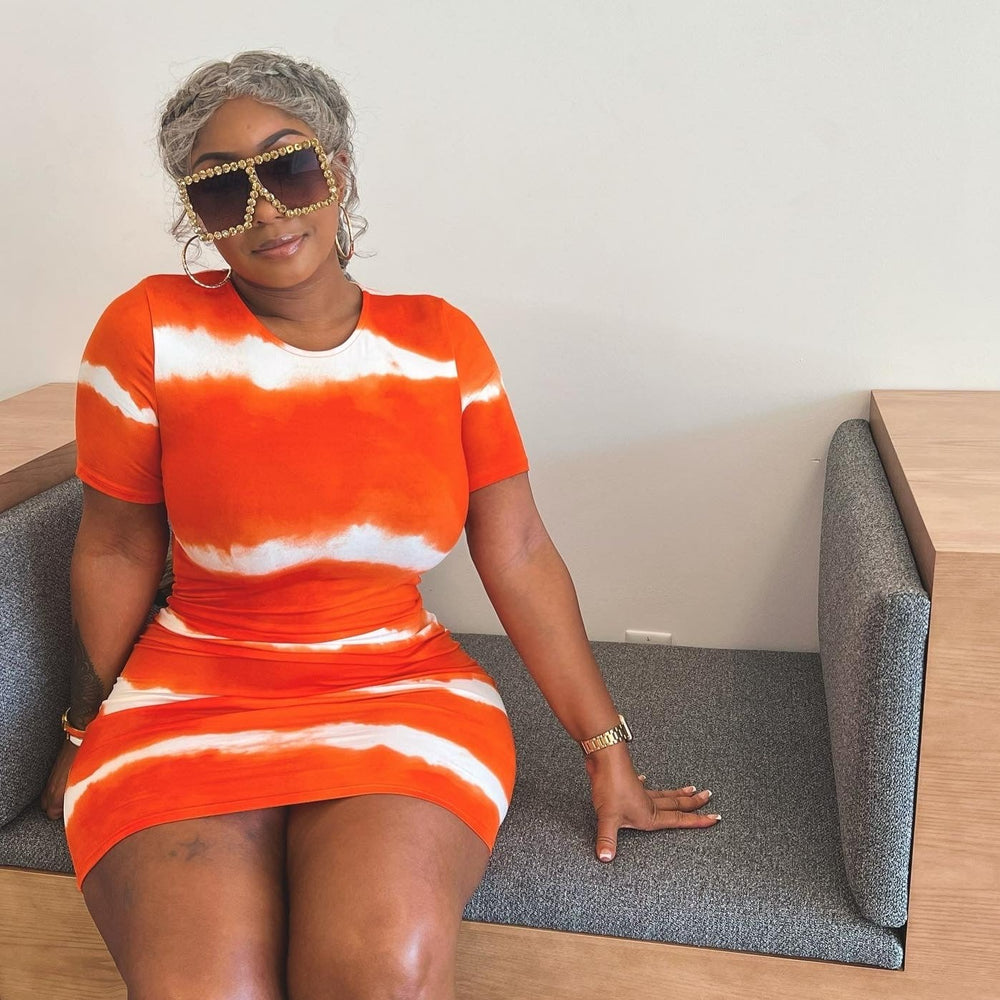 Orange you glad to see me dress - We Stay Pretty