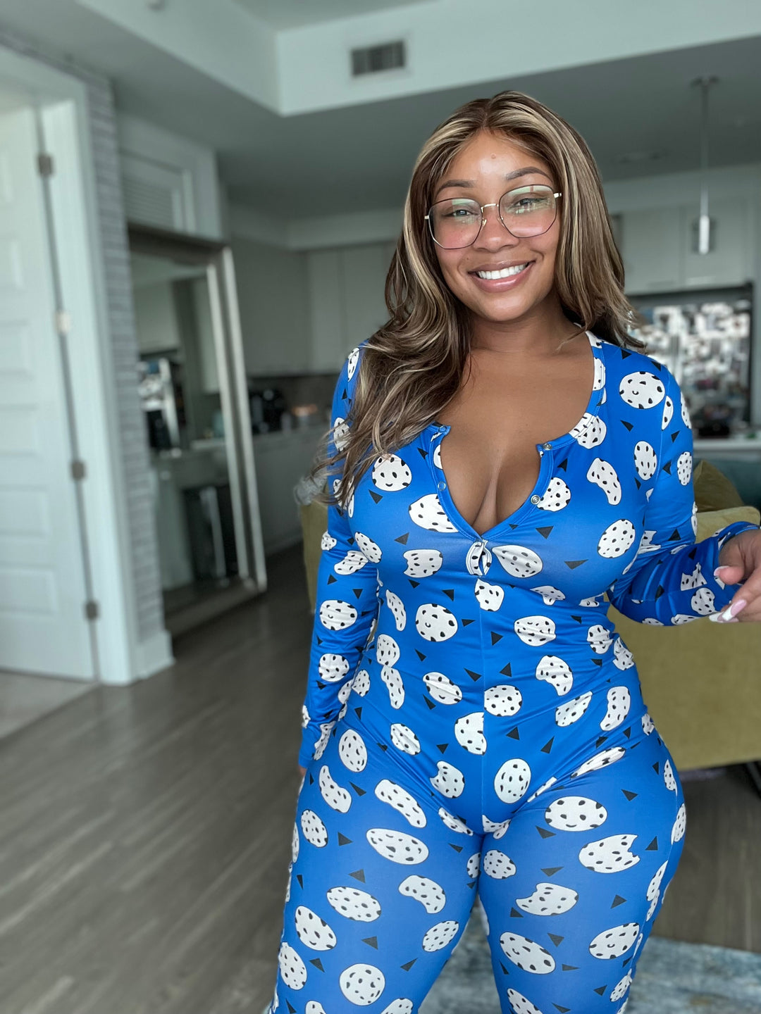 Cookie Monster Long pants - We Stay Pretty