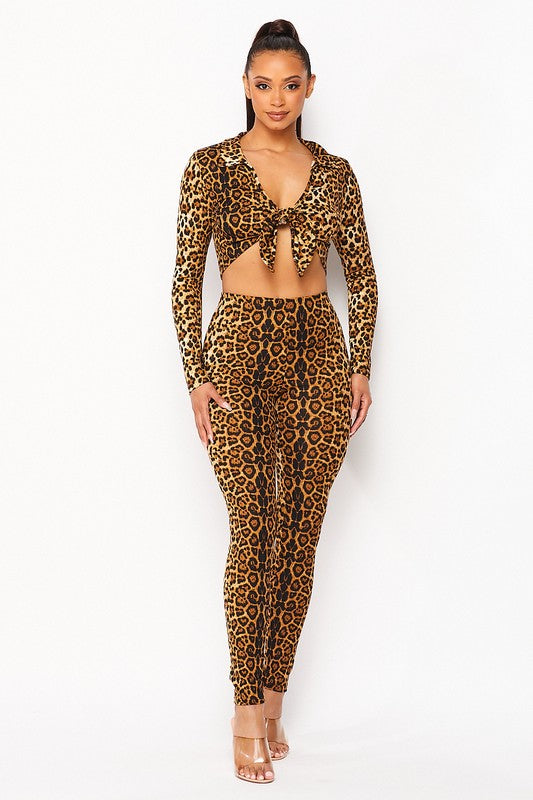 Cheetah Girl Matching Set - We Stay Pretty