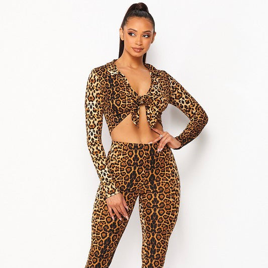 Cheetah Girl Matching Set - We Stay Pretty