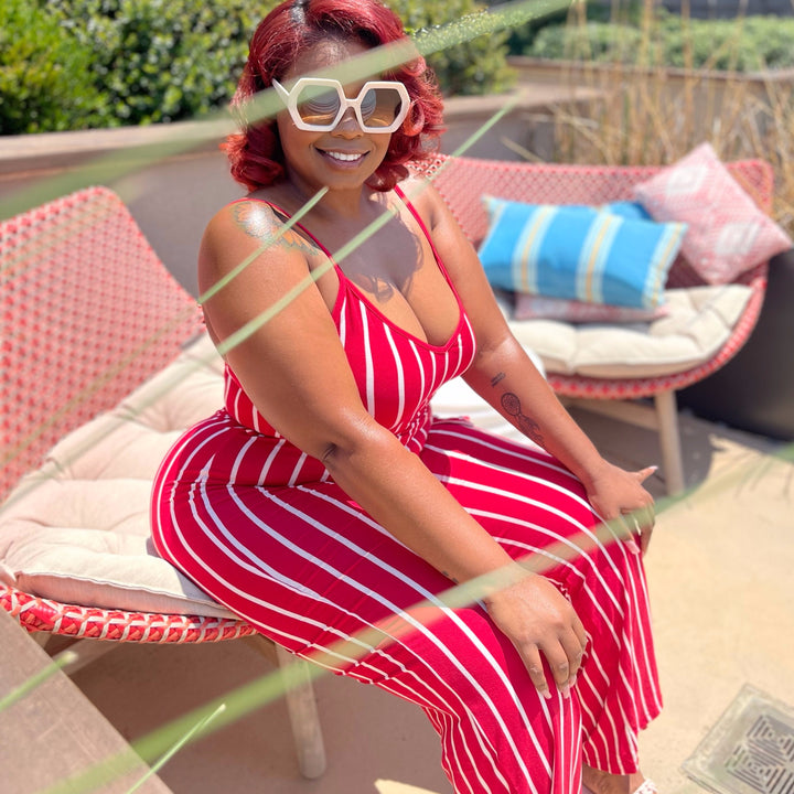 Whole lotta culotte jumpsuit - We Stay Pretty