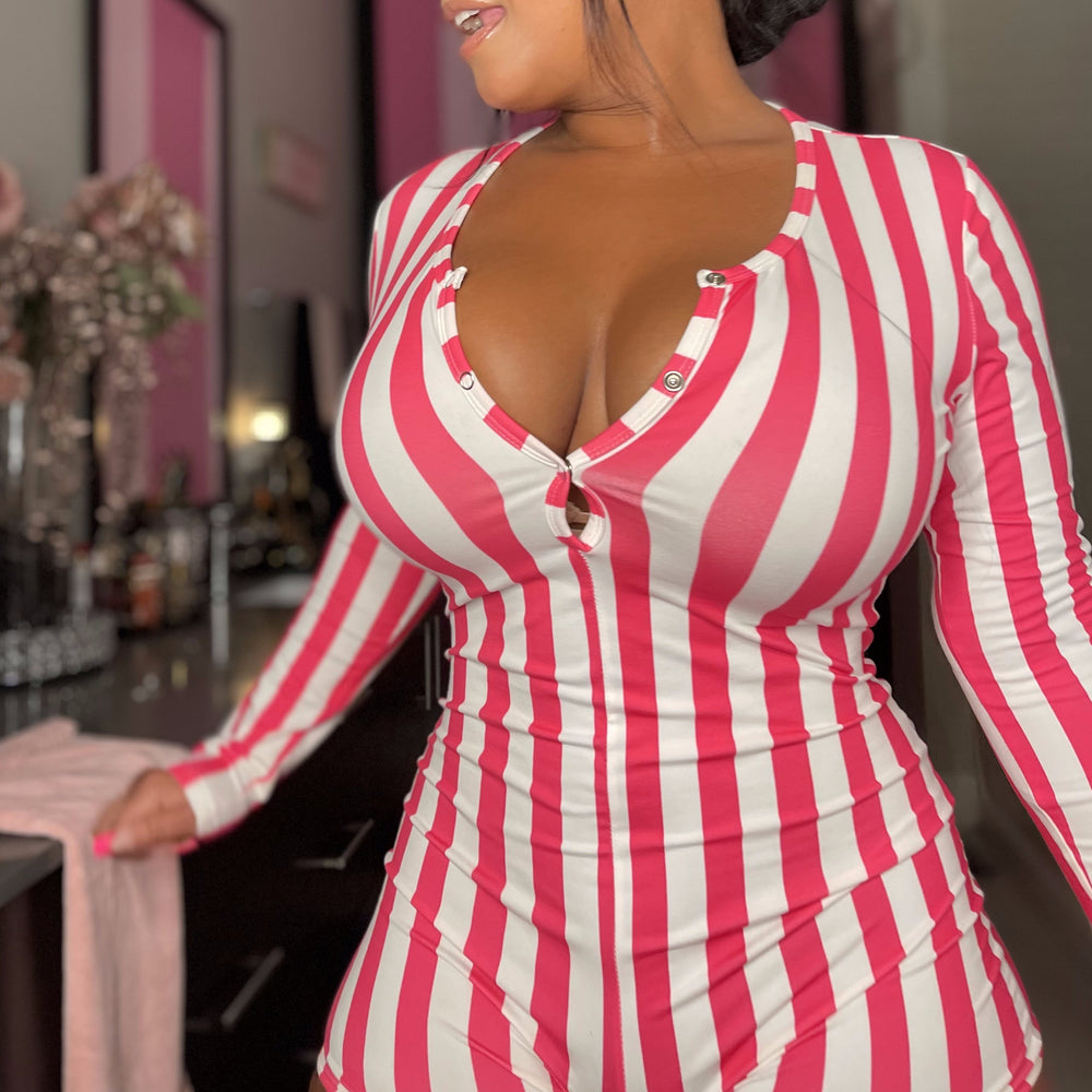 Pink Stripes Shorts - We Stay Pretty
