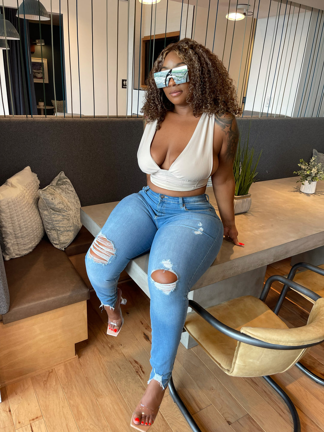Ripped and Ready jeans - We Stay Pretty