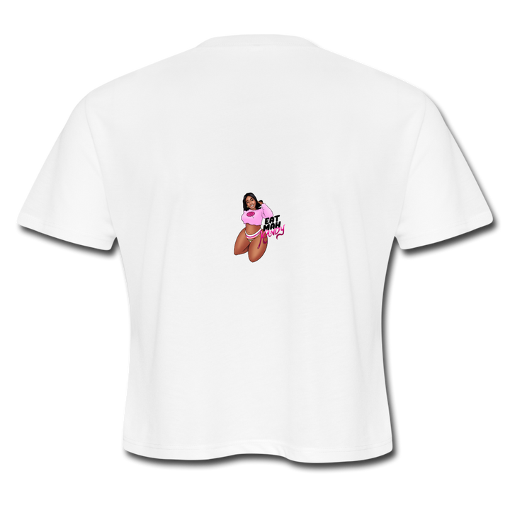 Women's Cropped T-Shirt - white