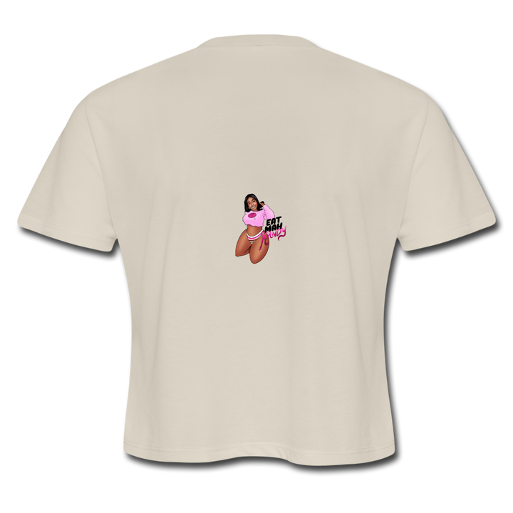 Women's Cropped T-Shirt - dust