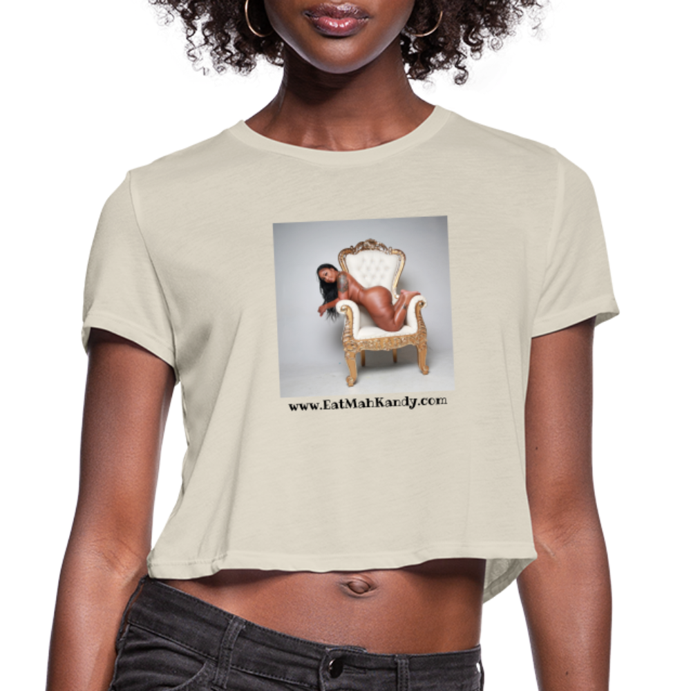 Women's Cropped T-Shirt - dust